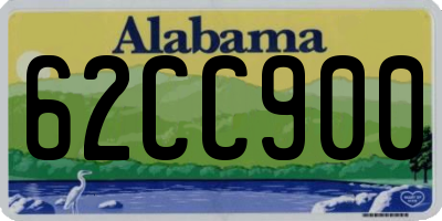 AL license plate 62CC900