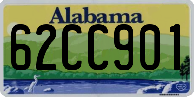 AL license plate 62CC901