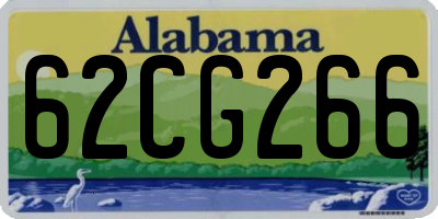 AL license plate 62CG266