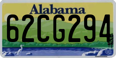 AL license plate 62CG294