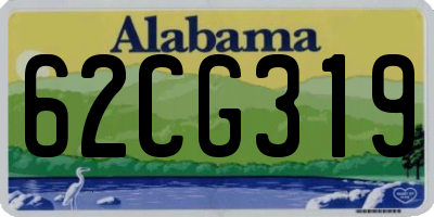 AL license plate 62CG319