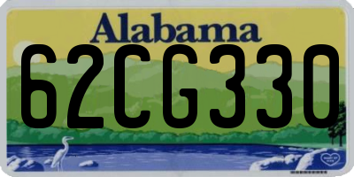 AL license plate 62CG330