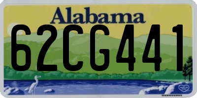 AL license plate 62CG441