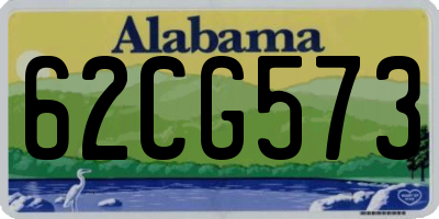 AL license plate 62CG573