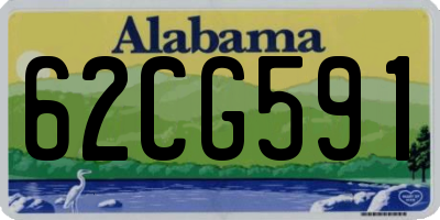 AL license plate 62CG591