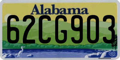 AL license plate 62CG903
