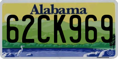 AL license plate 62CK969