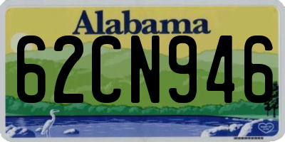 AL license plate 62CN946