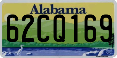 AL license plate 62CQ169