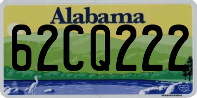 AL license plate 62CQ222