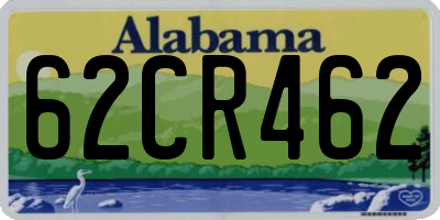 AL license plate 62CR462