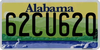 AL license plate 62CU620
