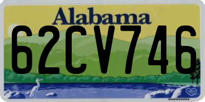 AL license plate 62CV746