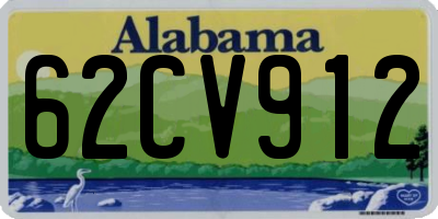 AL license plate 62CV912