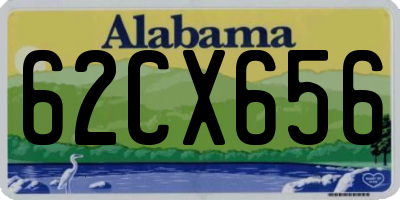 AL license plate 62CX656