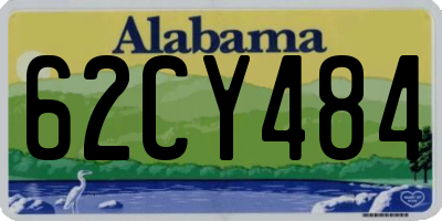 AL license plate 62CY484
