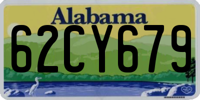 AL license plate 62CY679