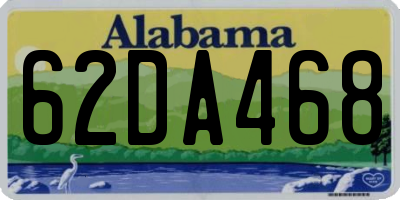 AL license plate 62DA468