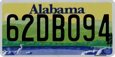 AL license plate 62DB094