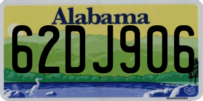 AL license plate 62DJ906