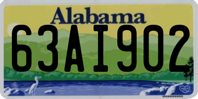 AL license plate 63AI902