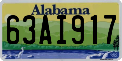AL license plate 63AI917