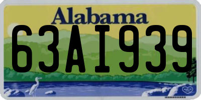 AL license plate 63AI939