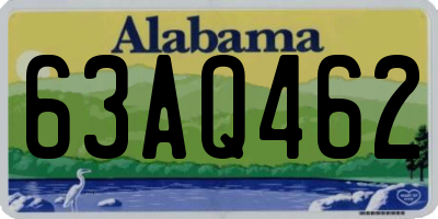 AL license plate 63AQ462