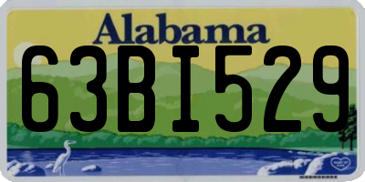 AL license plate 63BI529