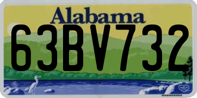 AL license plate 63BV732