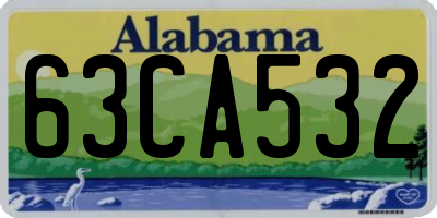 AL license plate 63CA532