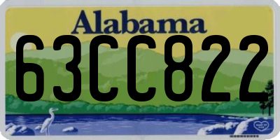 AL license plate 63CC822