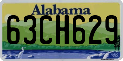 AL license plate 63CH629