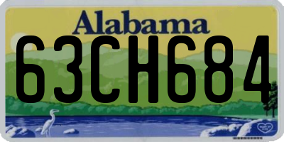 AL license plate 63CH684
