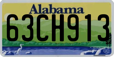 AL license plate 63CH913