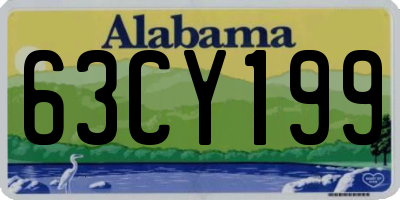 AL license plate 63CY199