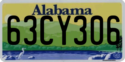 AL license plate 63CY306