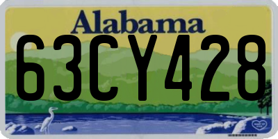 AL license plate 63CY428