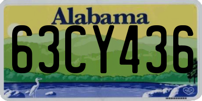 AL license plate 63CY436
