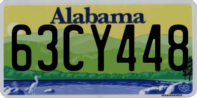 AL license plate 63CY448
