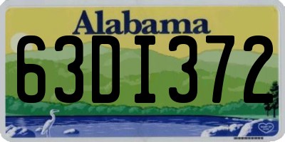 AL license plate 63DI372