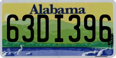 AL license plate 63DI396