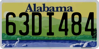 AL license plate 63DI484