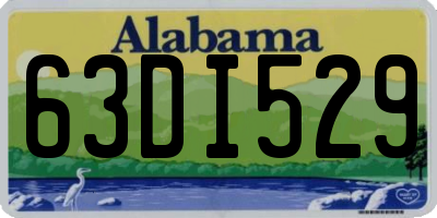 AL license plate 63DI529