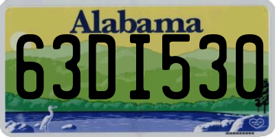 AL license plate 63DI530