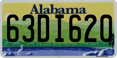 AL license plate 63DI620