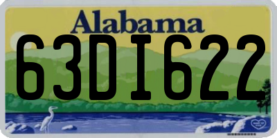 AL license plate 63DI622
