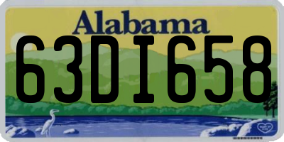 AL license plate 63DI658