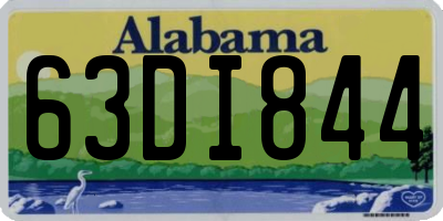 AL license plate 63DI844