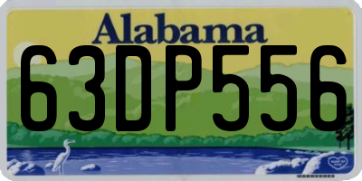 AL license plate 63DP556